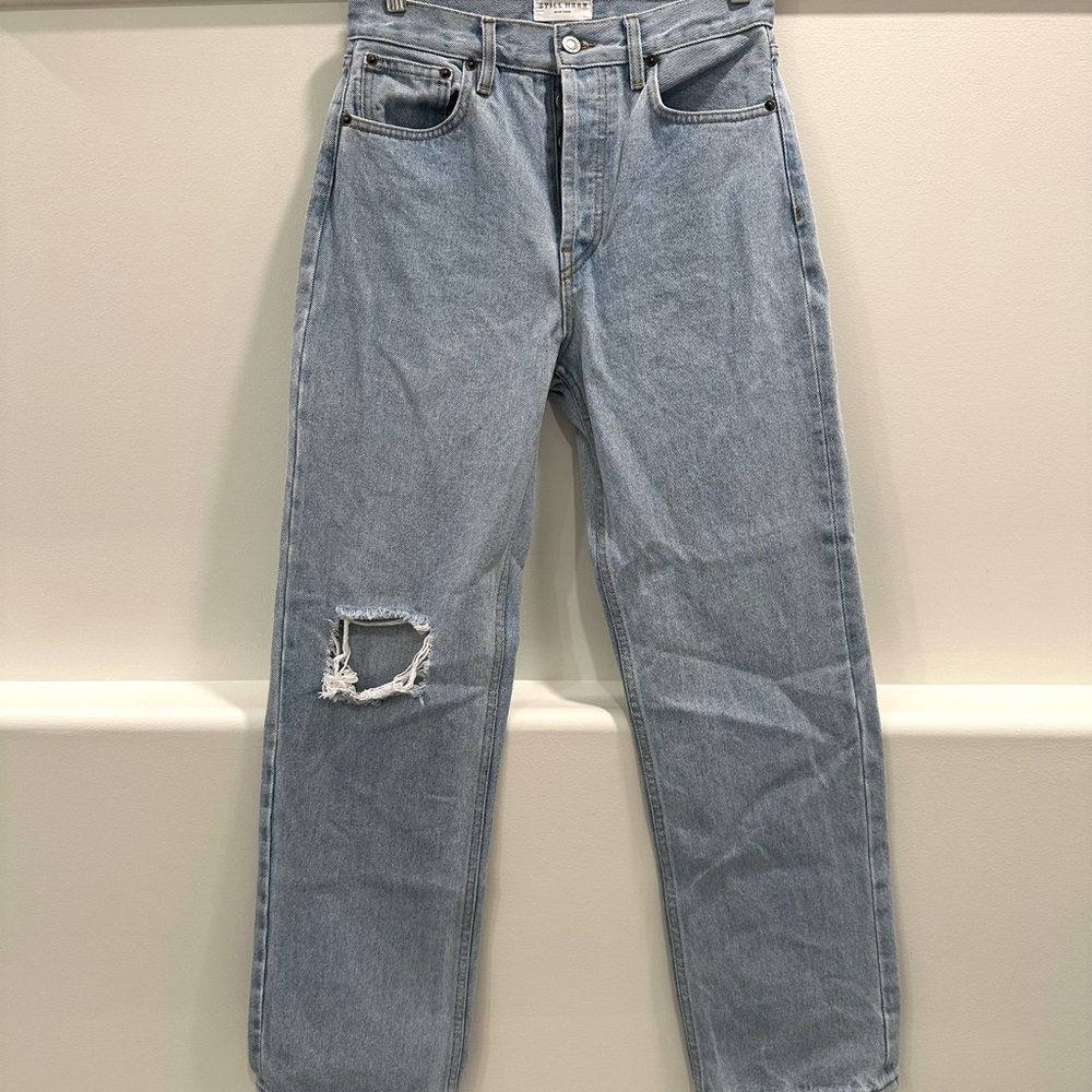 Still Here Childhood straight leg denim
